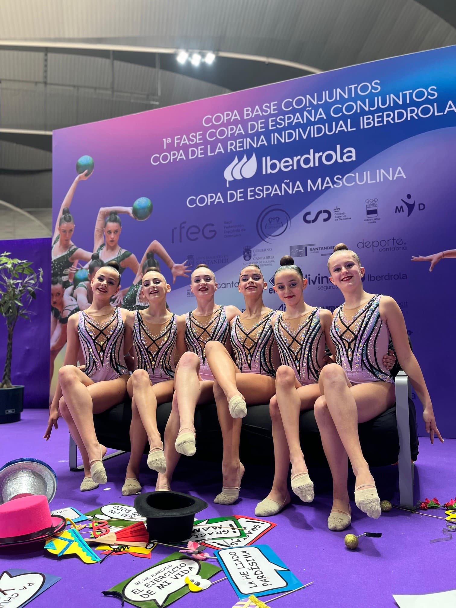 Octavo puesto para el Conjunto Cadete base en la Copa Base de Conjuntos en Santander